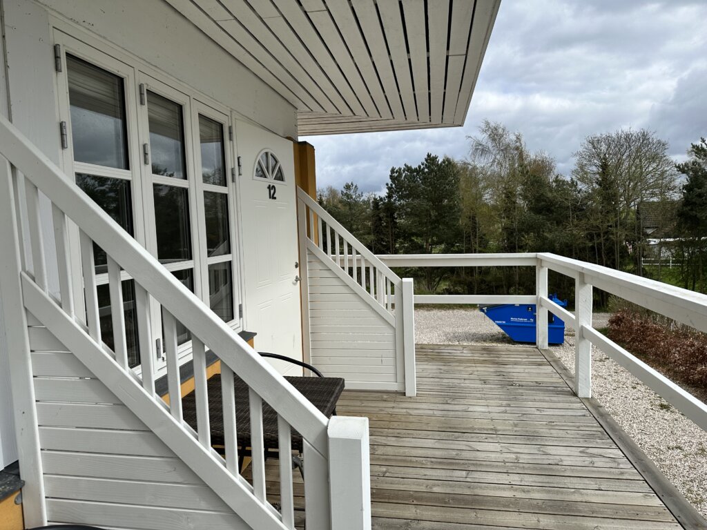 Nyrenoveret værelse på Orø Kro & Hotel