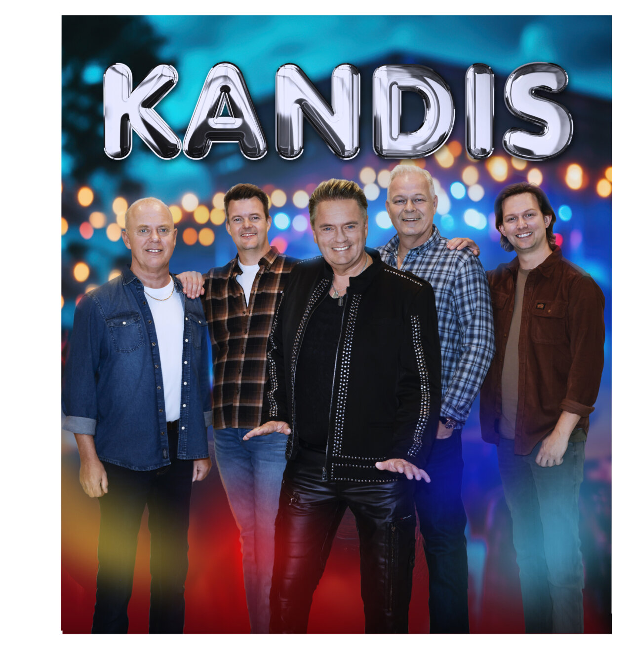 Pressebillede af bandet Kandis